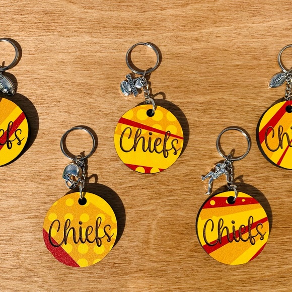 Kansas City Chiefs Keychains! - Picture 3 of 3
